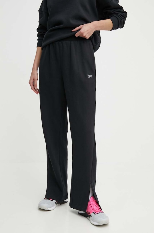 Reebok Classic pantaloni de trening Wardrobe Essentials 100075540 negru SS24