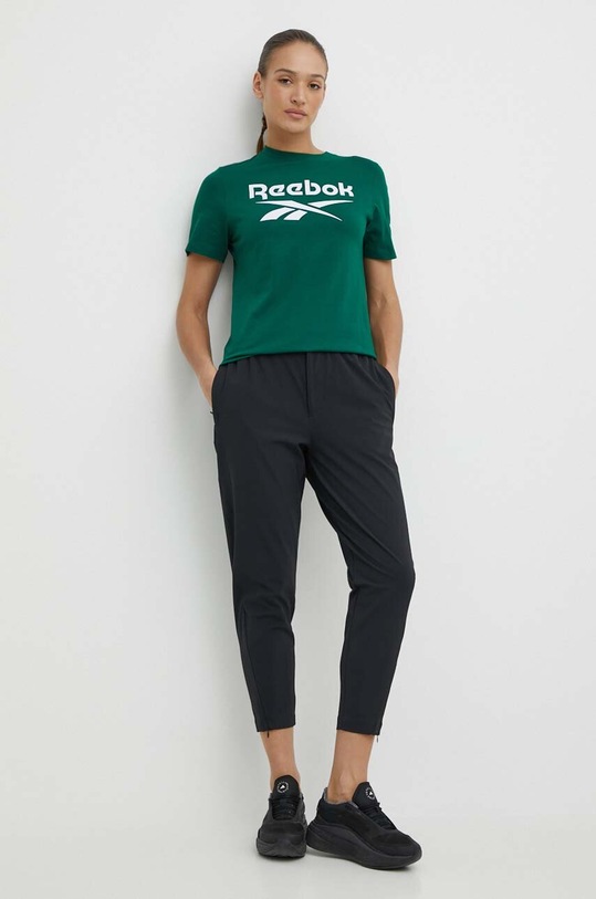 Reebok pantaloni de antrenament Active Collective 100075381 negru SS24