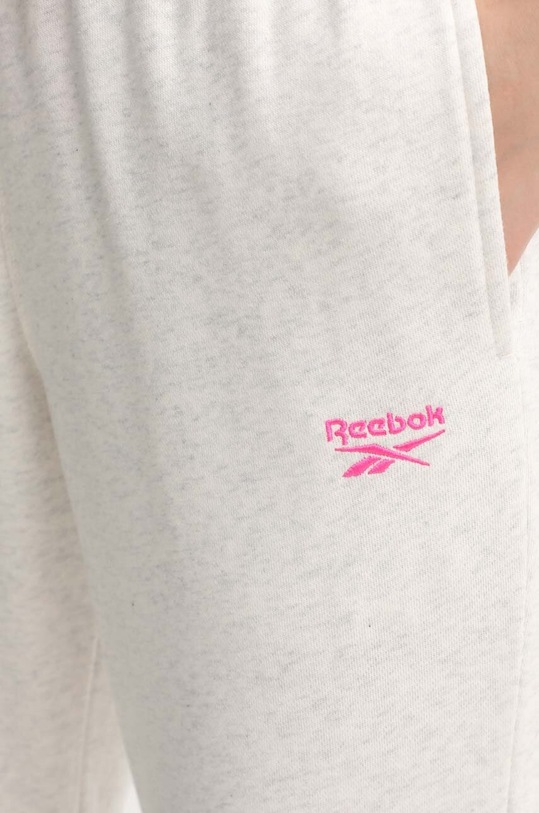 Reebok spodnie dresowe szary 100075996