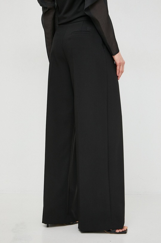 Odzież Karl Lagerfeld spodnie 241W1008 czarny