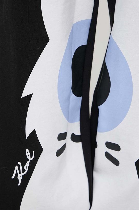 Παντελόνι φόρμας Karl Lagerfeld μαύρο 241W1060