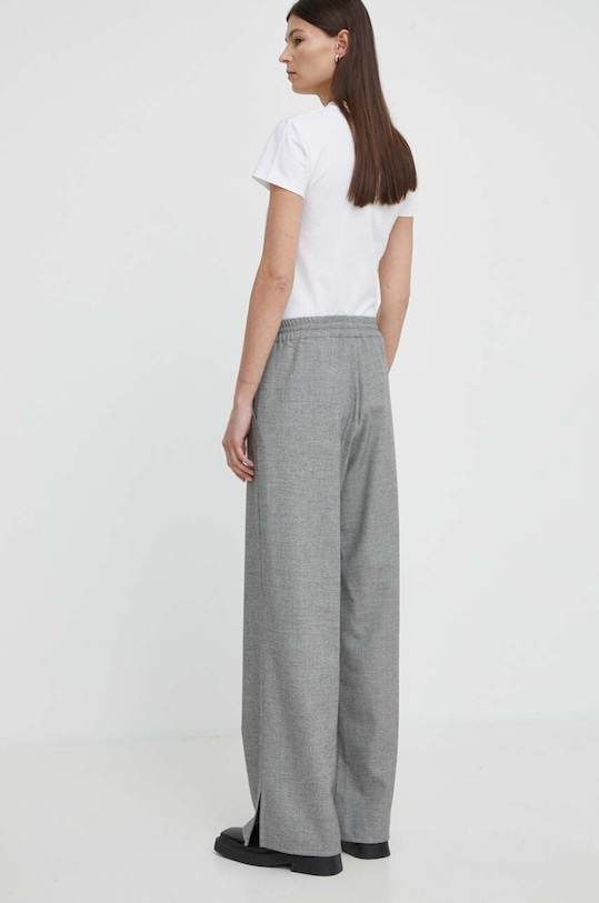 Îmbrăcăminte Won Hundred pantaloni din lână 3121.14228 negru