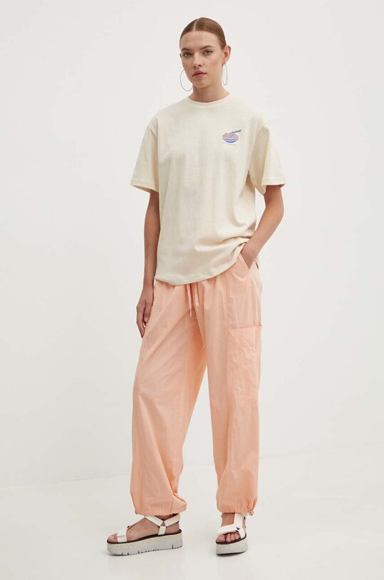 Хлопковые брюки Rip Curl 036WPA оранжевый SS24