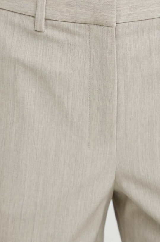 Theory pantaloni de lana bej N1001212