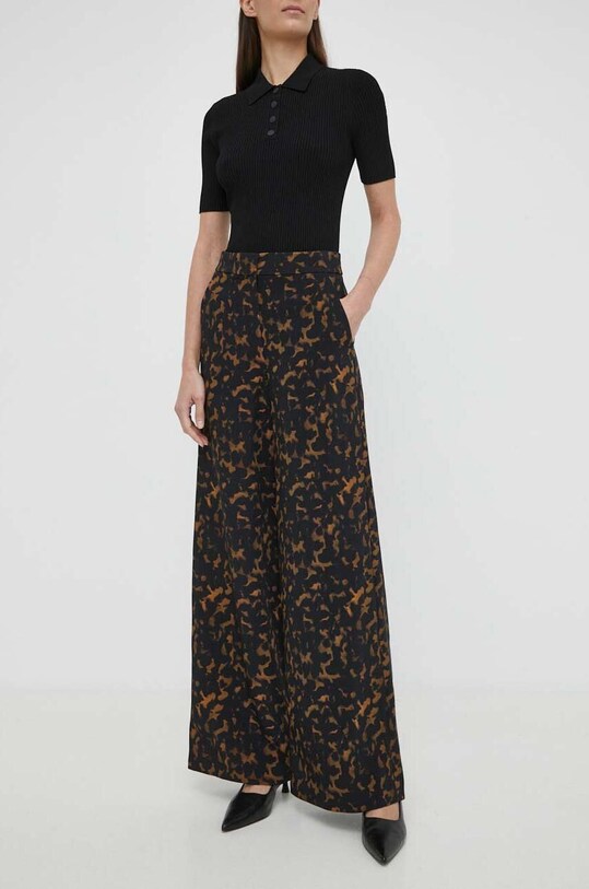 Theory spodnie wzorzyste multicolor O0105236