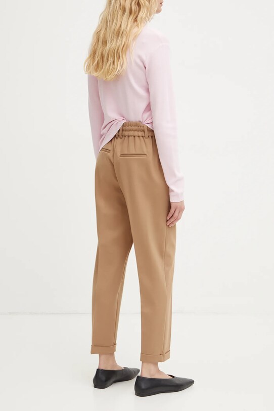 Odzież United Colors of Benetton spodnie 4DI4DF00J brązowy