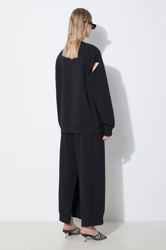 Abbigliamento MM6 Maison Margiela pantaloni da jogging in cotone S52KA0489 nero