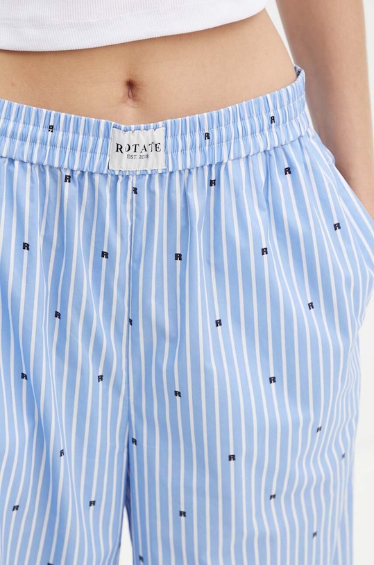 Pamučne hlače Rotate plava 1125002975