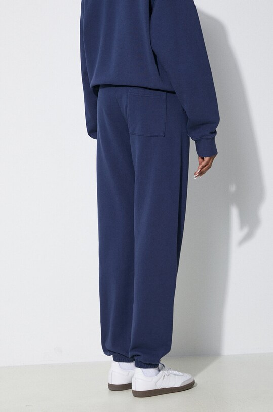 Abbigliamento Sporty & Rich pantaloni da jogging in cotone Eden Crest Sweatpants SW1072NA blu navy