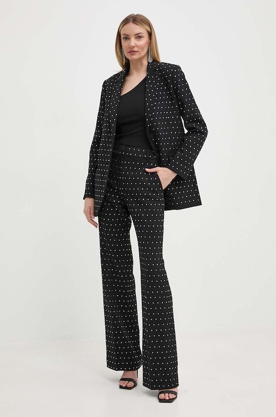 Nohavice MICHAEL Michael Kors MH330HR3GZ čierna SS24