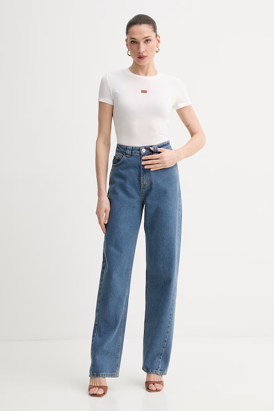 La Mania spodnie dresowe damskie TWIST TWIST niebieski SS26