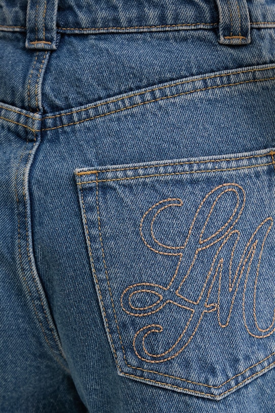 La Mania spodnie dresowe damskie TWIST niebieski TWIST