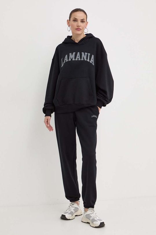 La Mania pantaloni de trening TONE TONE negru SS24