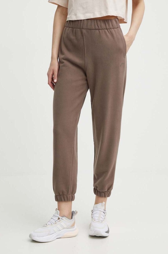 Tepláky JOYINME Kind s elastanom hnedá Spodnie.Kind