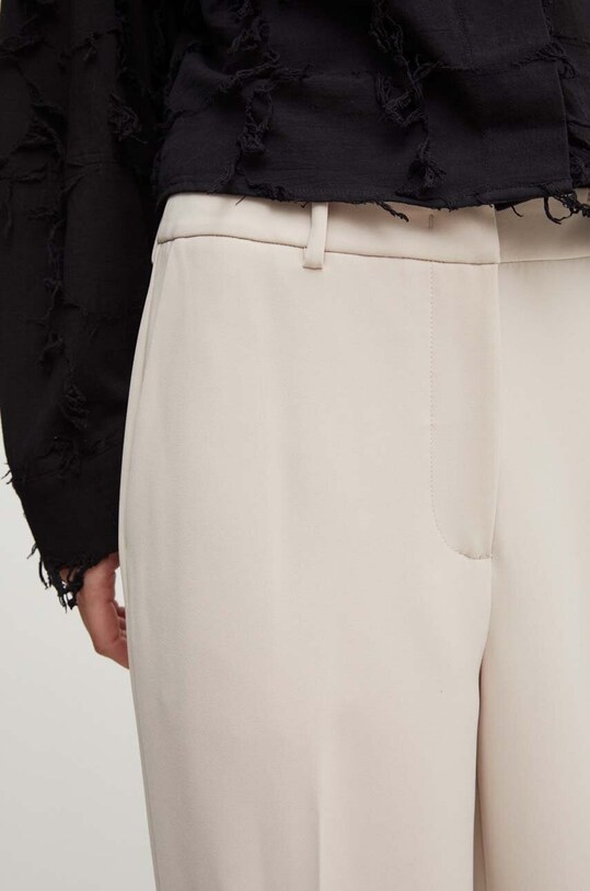 Bruuns Bazaar spodnie BrassicaBBEleza pants beżowy BBW3304