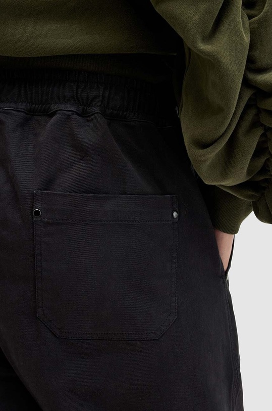 AllSaints pantaloni de bumbac YAS EMB TROUSER WP512Z negru
