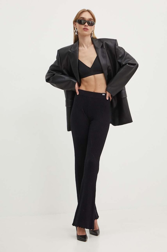 Legíny Moschino Jeans 0383.3707 čierna SS24