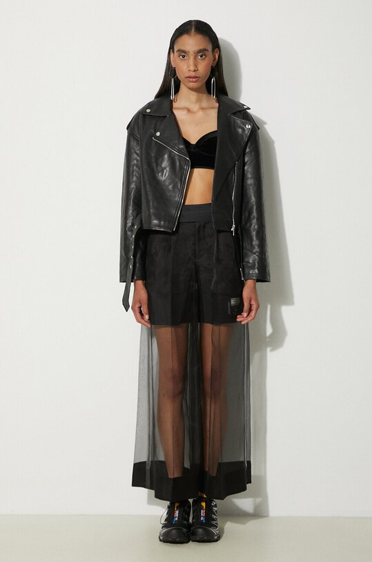 Undercover spodnie jedwabne UC1D1507.2 czarny SS24