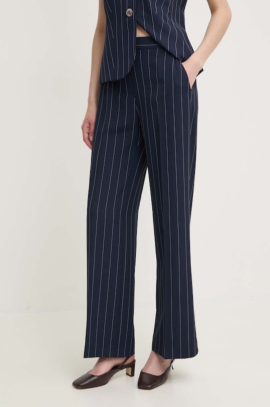 Штани Sandro Ferrone прямий темно-синій SFS21XBDCALIFORNIA