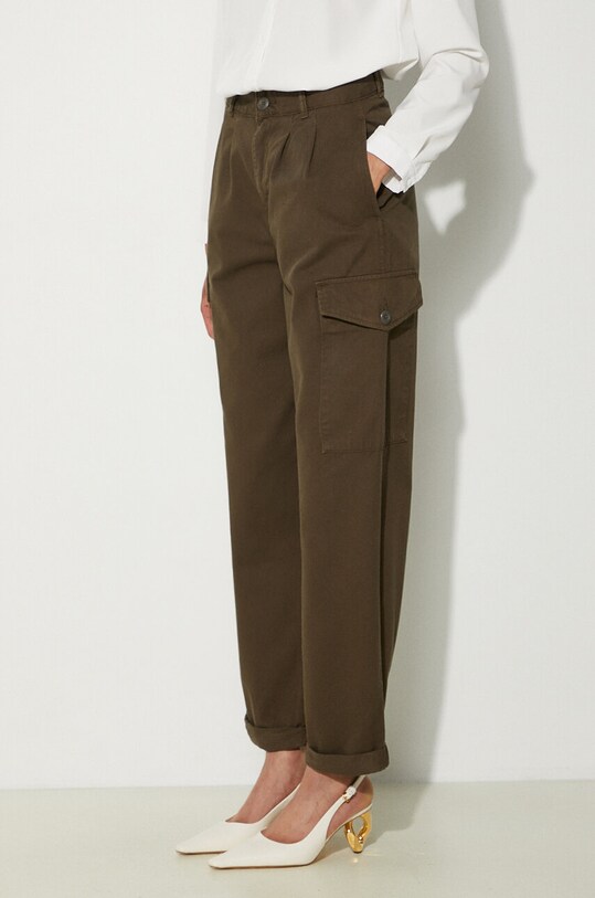 Carhartt WIP spodnie bawełniane I029789.63GD zielony I029789.63GD