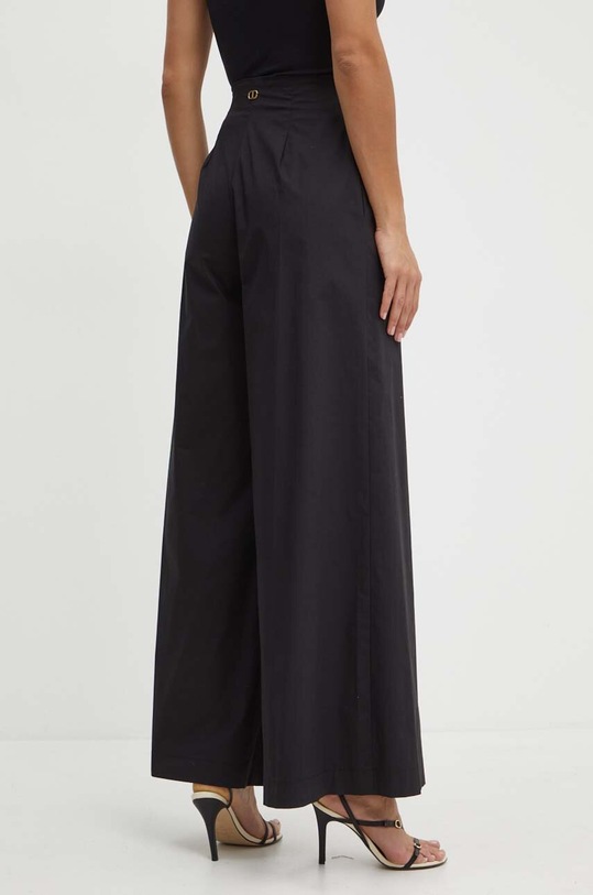 Odzież Twinset spodnie 241TF2012 czarny