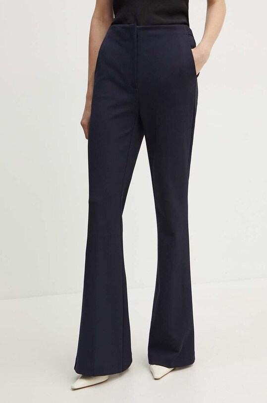 BOSS pantaloni tricotaj bleumarin 50505943