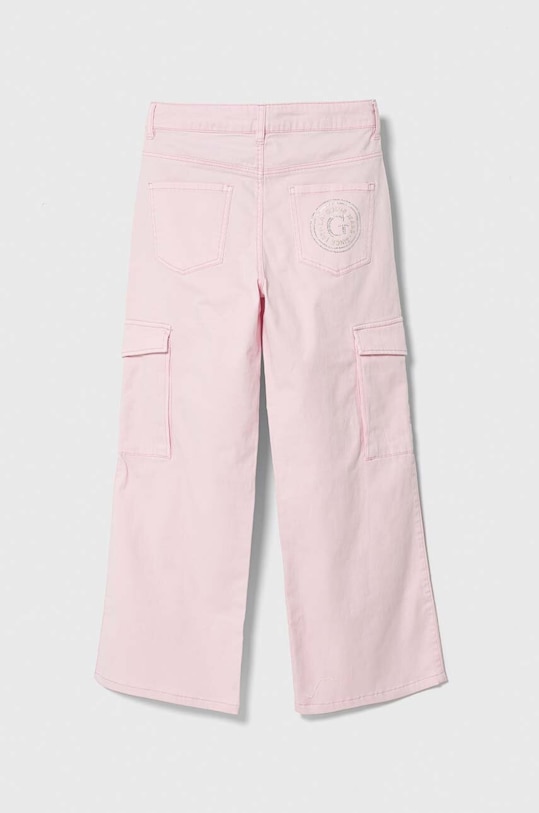 Guess pantaloni copii J4RB14.WEHD0.PPYH roz SS24