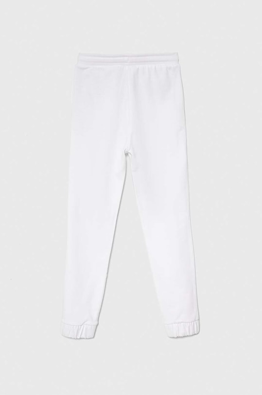 Detské bavlnené tepláky Guess J4RQ11.KA6R4.PPYH biela SS24