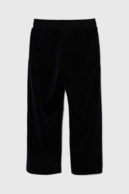 Guess spodnie dresowe welurowe dziecięce J4RQ16.KBXI2.PPYH czarny SS24
