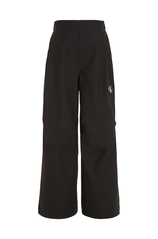 Dětské kalhoty Calvin Klein Jeans IG0IG02288.PPYH černá SS24