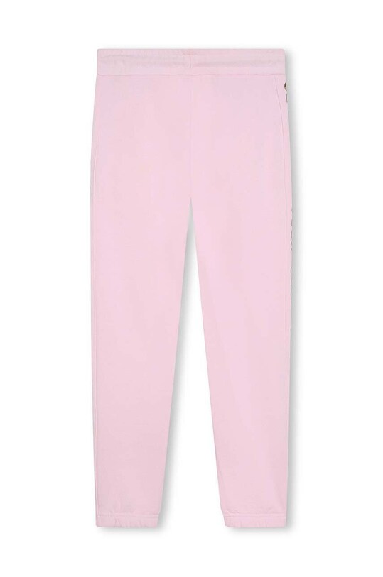 Michael Kors pantaloni de trening din bumbac pentru copii R30030.114.150 roz SS24