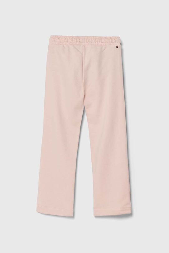 Detské tepláky Tommy Hilfiger KG0KG07751.128.176.PPYH ružová SS24