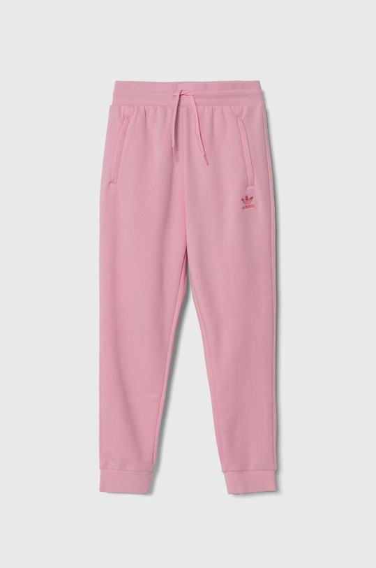adidas Originals spodnie dresowe dziecięce dzianina różowy IP3078