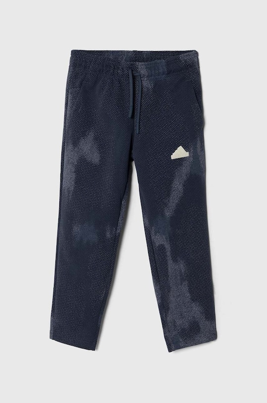 Detské tepláky adidas pletenina tmavomodrá IT9039