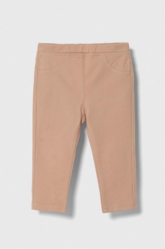 United Colors of Benetton spodnie dziecięce z elastanem różowy 3HDXGF03L.P.Seasonal
