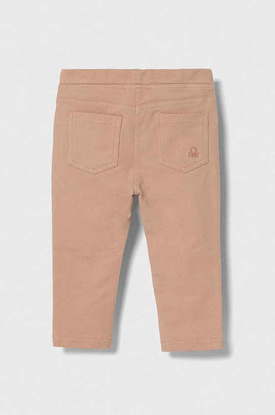 United Colors of Benetton spodnie dziecięce 3HDXGF03L.P.Seasonal różowy SS24