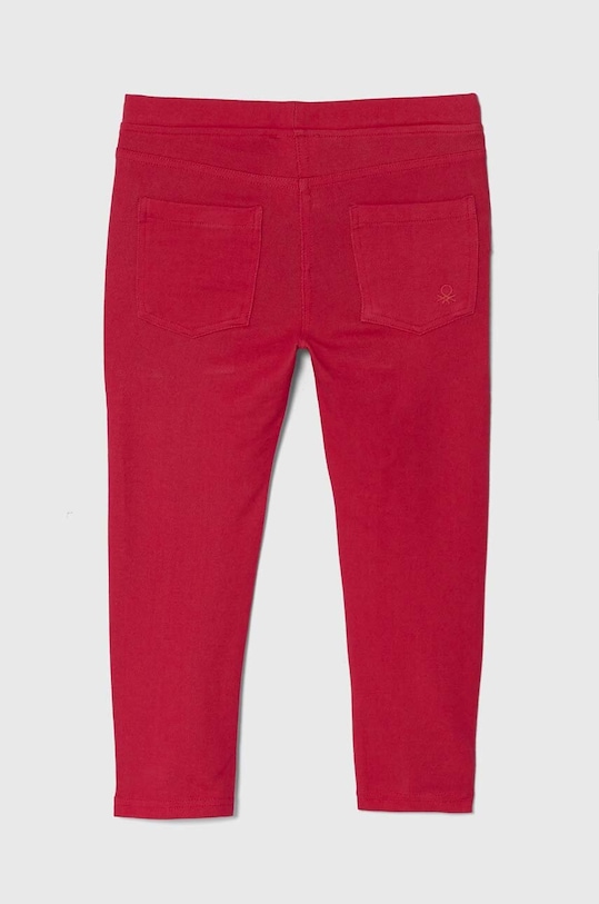 United Colors of Benetton spodnie dziecięce 3HDXGF03L.P.Seasonal różowy SS24