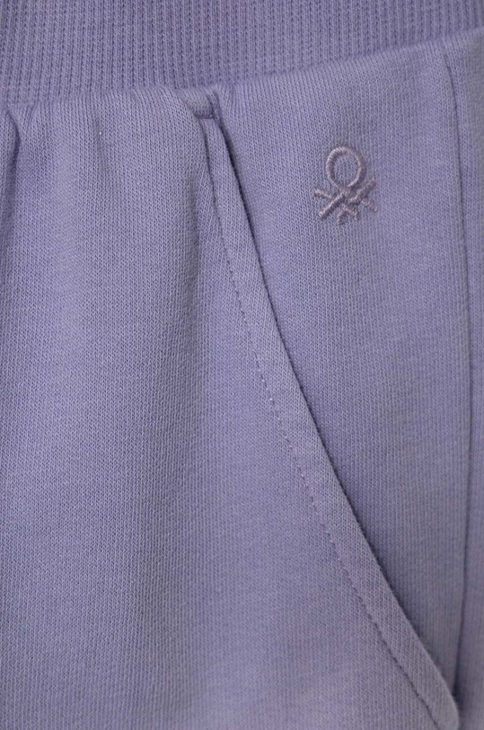 Κοριτσίστικα Παιδικό βαμβακερό παντελόνι United Colors of Benetton 3J68CF051.G.Seasonal μωβ