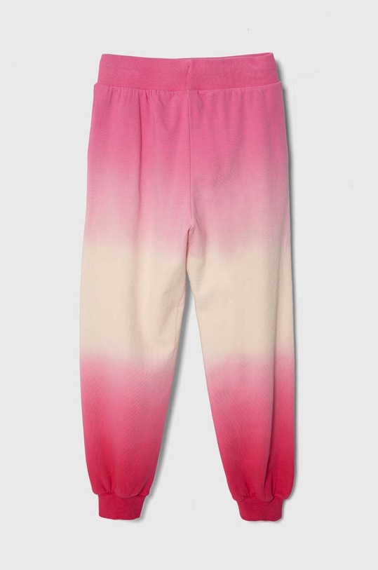 United Colors of Benetton spodnie dresowe bawełniane dziecięce 3J68CF051.G.Seasonal różowy SS24