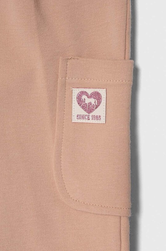 Девочка Детские спортивные штаны United Colors of Benetton 3MDUGF03W.P.Seasonal розовый