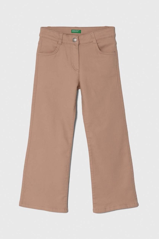 United Colors of Benetton jeansy dziecięce Planet friendly beżowy 4HDUCE030.G.Seasonal