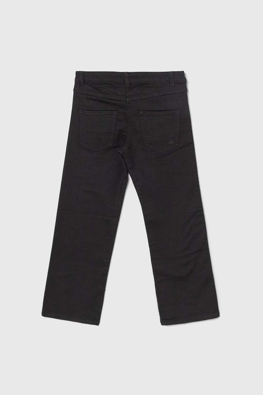 United Colors of Benetton jeansy dziecięce 4HDUCE030.G.Seasonal czarny SS24