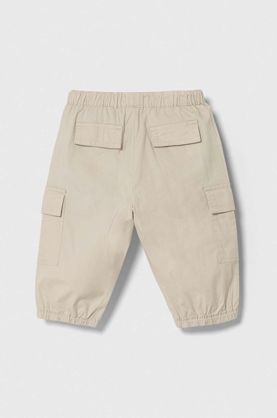 United Colors of Benetton spodnie dziecięce 4L2VGF01Q.P.Seasonal beżowy SS24