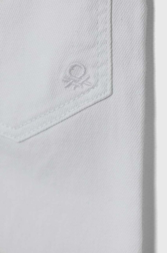 Otroške kavbojke United Colors of Benetton bela 4RISCE02T.G.Seasonal