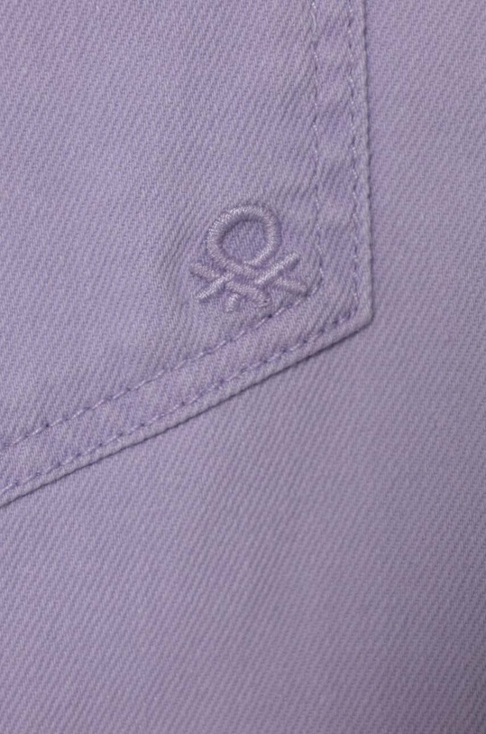 Dziewczynka United Colors of Benetton jeansy dziecięce 4RISCE02T.G.Seasonal fioletowy