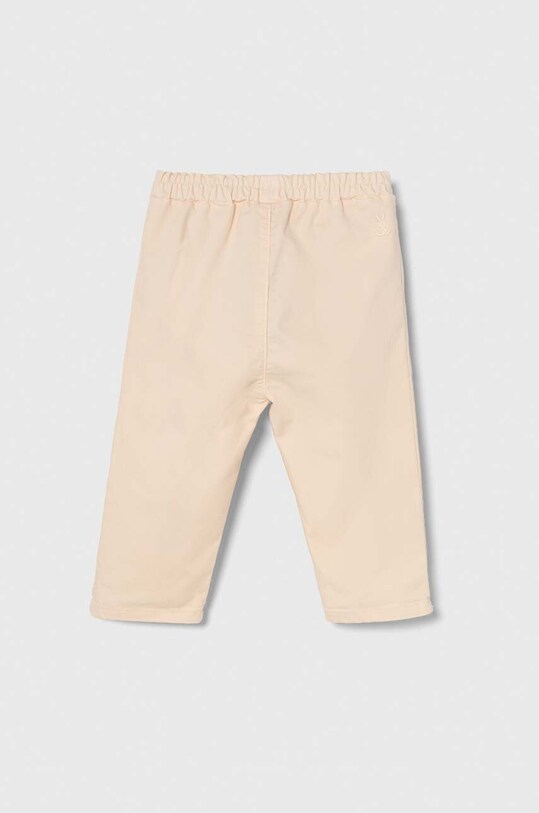 United Colors of Benetton spodnie niemowlęce 4U40AF011.W.Seasonal pomarańczowy SS24