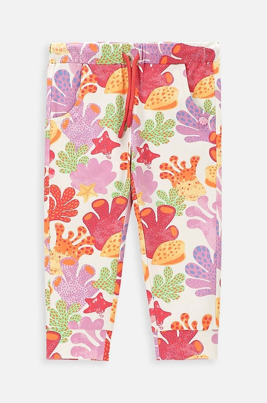 Βρεφικό παντελόνι Coccodrillo εμπριμέ ροζ WC4121101OWN