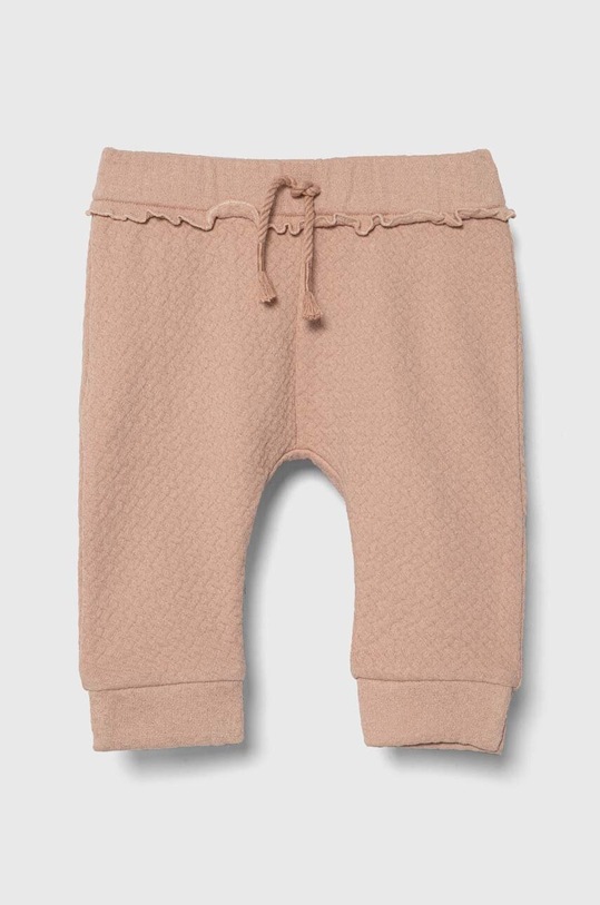 Βρεφικό φούτερ United Colors of Benetton με ελαστάν ροζ 3NDKAF01M.W.Seasonal