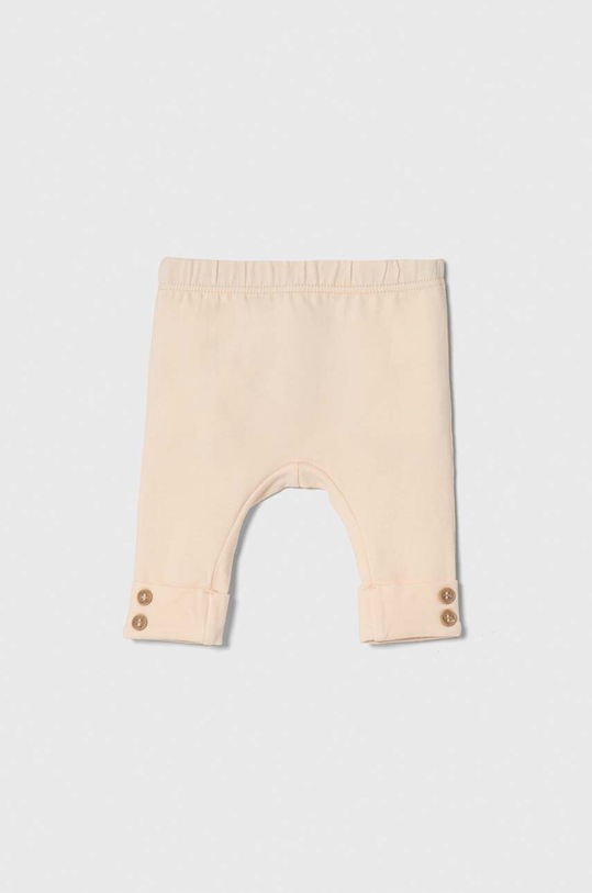 Hlače za dojenčka United Colors of Benetton Z elastanom oranžna 3P4ZAF00U.W.Seasonal
