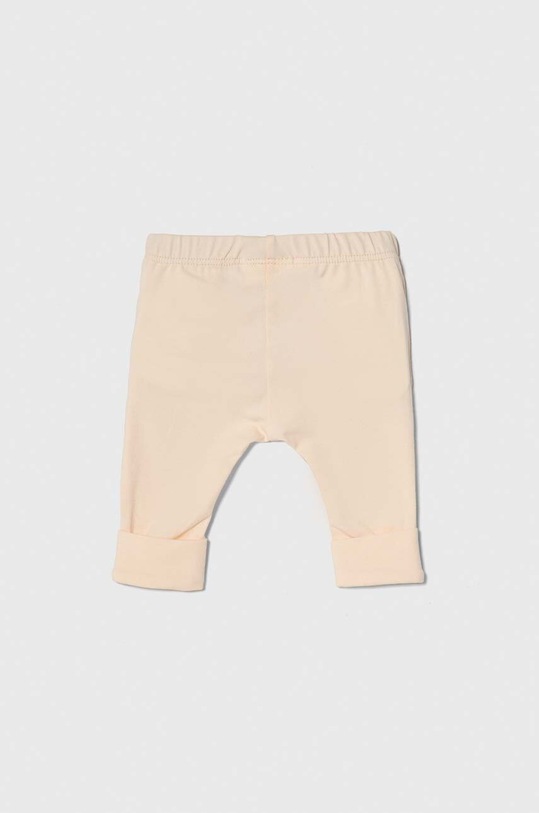 United Colors of Benetton spodnie niemowlęce 3P4ZAF00U.W.Seasonal pomarańczowy SS24